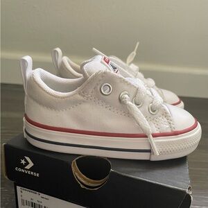 Converse Kids White Sneakers